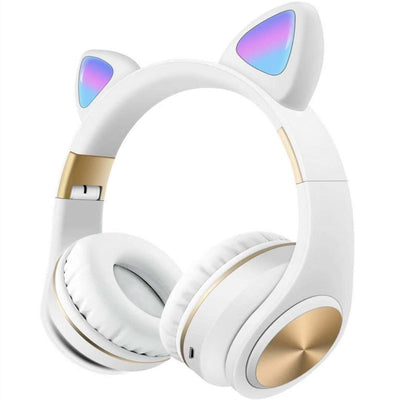 Auriculares Inalámbricos Bluetooth con Orejas de Gato - Image 10