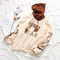 Sudadera con capucha estampado oso para niño