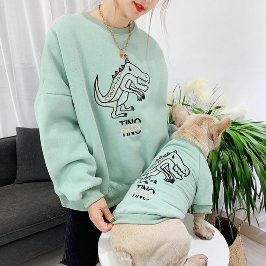 Abrigo Térmico para Mascotas y Dueños - Conjunto Familiar Invierno con Forro de Terciopelo - Image 16