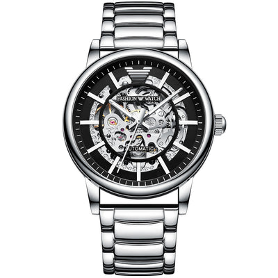 Reloj Mecánico Automático Multifuncional con Esfera Transparente y Resistencia al Agua - Image 8