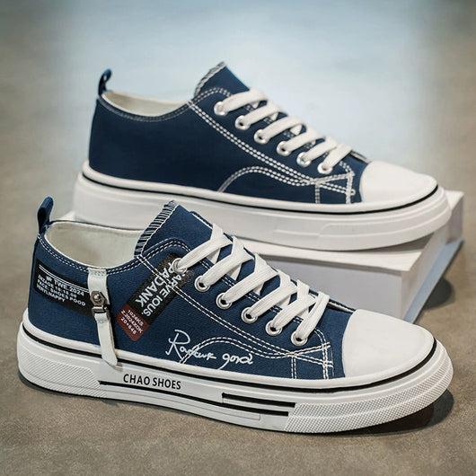 Zapatos Canvas Casuales para Hombre - Estilo Diario Versátil - Image 8