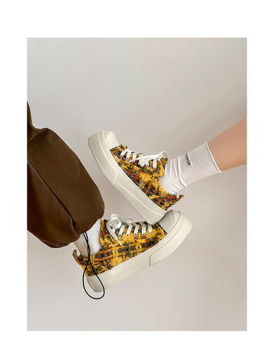 Bombas de Lona con Diseño Irregular - Colección Primavera - Image 17