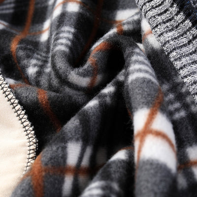 Cardigan Grueso de Punto con Cuello Alto para Hombre - Image 9