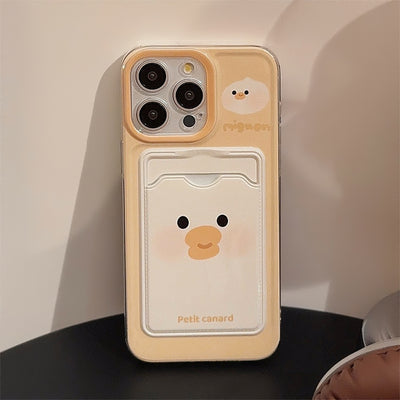 Funda Protectora Transparente con Soporte de Tarjetas para Teléfono - Image 6
