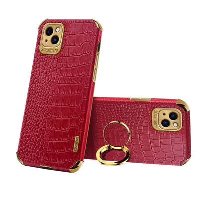 Funda Protectora para Teléfono con Anillo y Acabado Cromado - Image 5