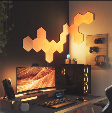 Panel Decorativo Hexagonal con Textura de Madera para Pared - Image 9