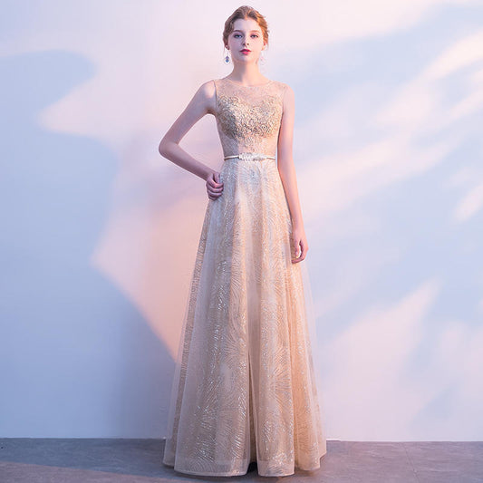 Vestido de Noche Elegante Lady Socialite