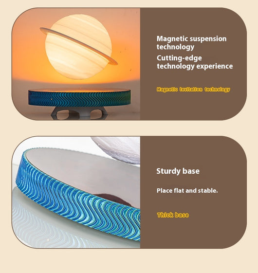 Lámpara Nocturna Luna con Levitación Magnética - Decoración Creativa - Image 16