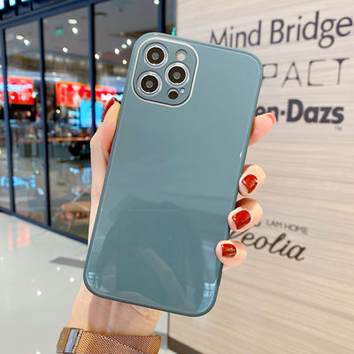 Funda Protectora de Vidrio Líquido con Bordes Rectos para Celular - Image 15