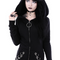 Chaleco Hoodie Oversized con Cierre de Hierro