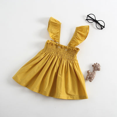 Vestido con Mangas Volantes y Lazo - Image 3