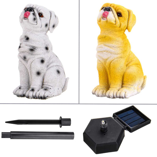Luz Solar Decorativa con Forma de Perro - Image 6