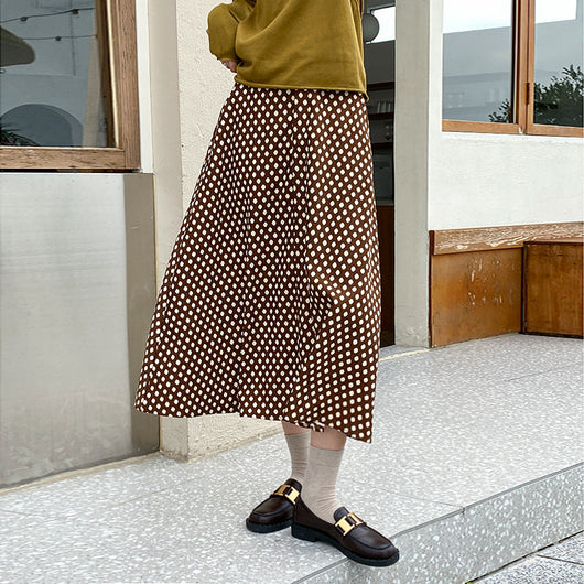 Falda Cintura Alta con Lunares - Image 15