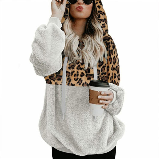 Blusa con Estampado de Leopardo y Bolsillo con Cierre - Image 8