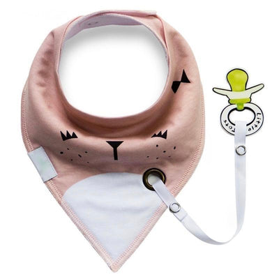 Babero con Clip Chupete 2 en 1 - Image 2