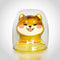 Vaso Térmico Doble Shiba Inu - Resistente al Calor