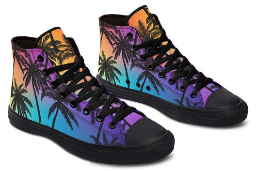 Zapatillas Canvas Altas con Estampado de Pareja - Image 11