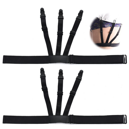 Tirantes Sujetadores de Camisa para Hombre - Elásticos Ajustables Antiarrugas - Image 2