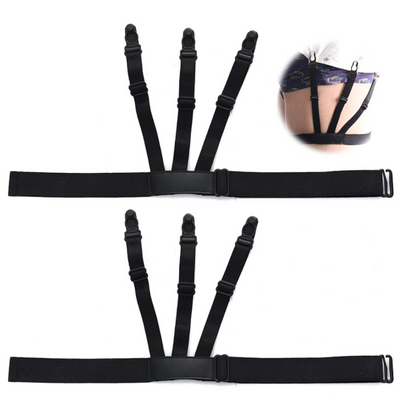 Tirantes Sujetadores de Camisa para Hombre - Elásticos Ajustables Antiarrugas - Image 2