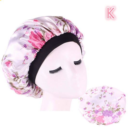 Gorro de Seda Satinada para Dormir - Bonnet Nocturno Estampado - Image 15