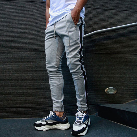 Pantalones Casuales Elásticos con Faja Integrada para Hombre