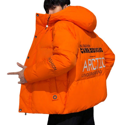 Chaqueta Corta de Invierno para Hombre en Algodón Estilo Workwear - Image 10