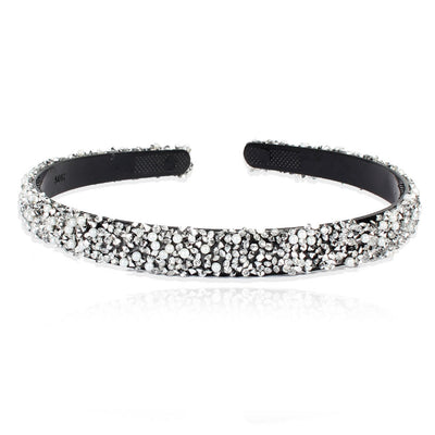 Diadema Semicircular Retro con Diamantes de Colores - Image 23
