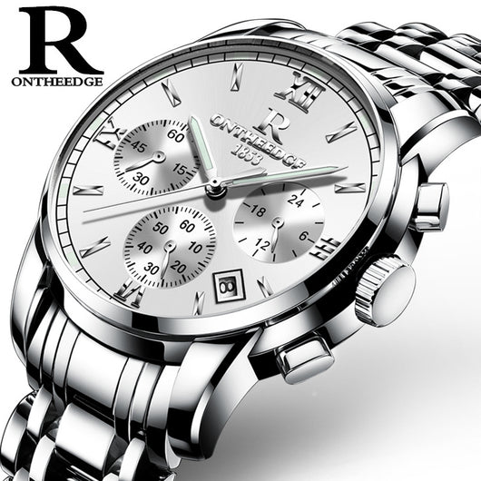 Reloj Multifuncional con Correa de Acero Inoxidable - Image 16