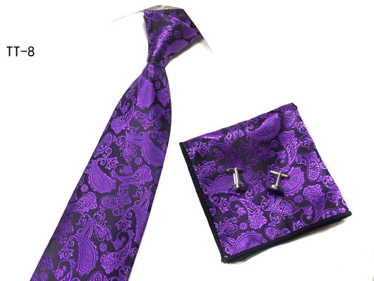 Traje de Tres Piezas con Corbata a Juego - Image 30