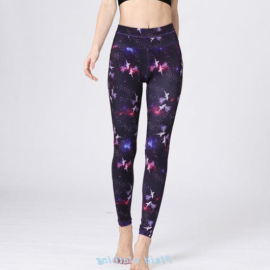 Pantalones de yoga estampados para mujer - Image 10