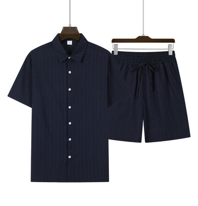 Conjunto de Playa Hombre: Camisa Suelta y Pantalones Cortos - Image 17