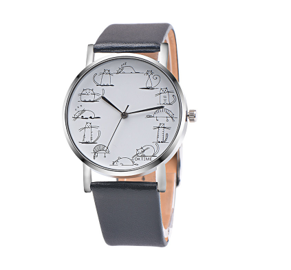 Reloj Infantil Gato Adorable para Estudiantes - Image 3