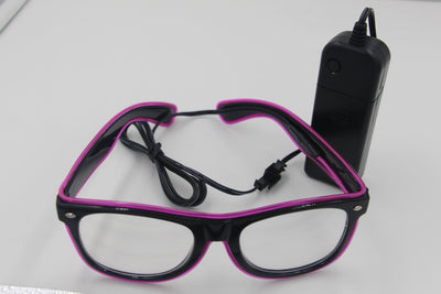 Gafas LED EL Wire 7 Colores Intermitentes - Accesorios Luminosos para Fiestas - Image 25