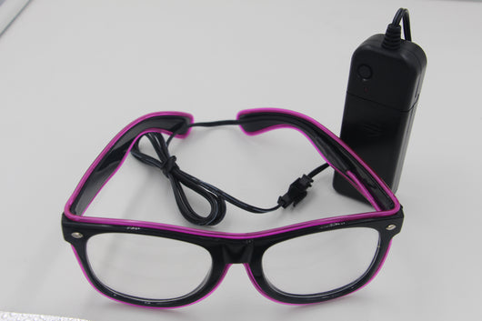 Gafas LED EL Wire 7 Colores Intermitentes - Accesorios Luminosos para Fiestas - Image 25