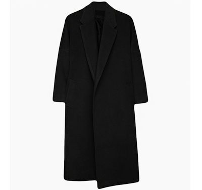 Abrigo Largo de Lana para Hombre - Estilo Coreano Oversized Otoño Invierno - Image 9