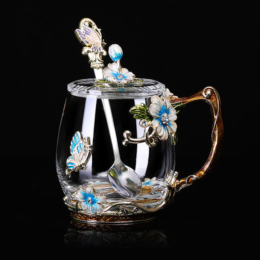 Taza de Té Floral con Tapa - Regalo Premium - Image 8