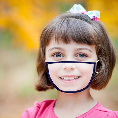 Mascarilla Transparente Protectora para Niños y Adultos