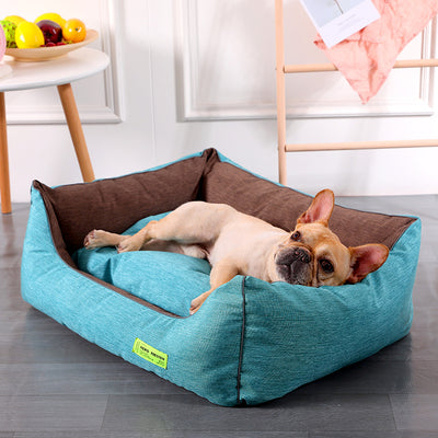 Cama Térmica Doble Color de Seda Impermeable para Mascotas - Image 8