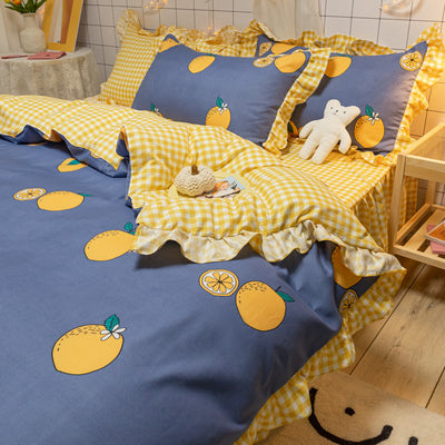 Juego de Cama Estilo Jardín Americano con Girasoles - Image 13
