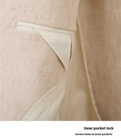 Saco de Lino Semiforro Casual para Hombre - Image 17