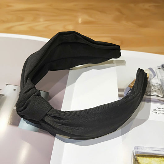 Banda para Cabello con Nudo de Tela - Image 11