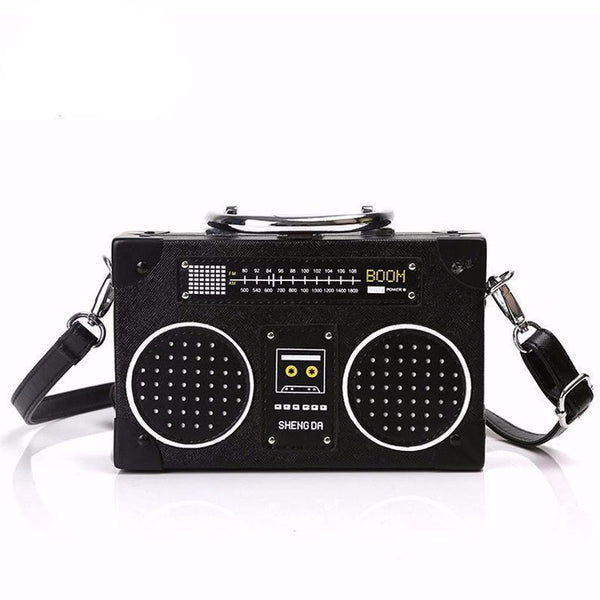 Bolso Clutch Estilo Radio de los 80's