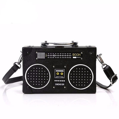Bolso Clutch Estilo Radio de los 80's