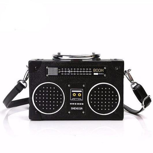 Bolso Clutch Estilo Radio de los 80's