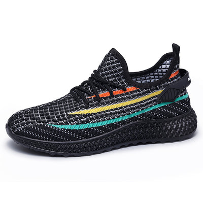 Zapatillas Deportivas Transpirables Negro y Blanco para Otoño e Invierno - Image 5