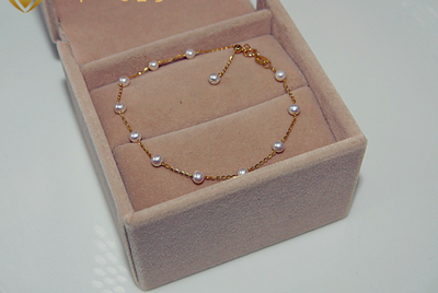 Pulsera Estrellada de Perlas de Agua - Image 5