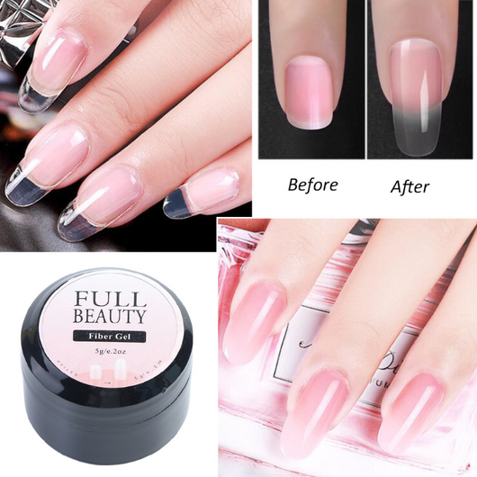 Gel Constructor UV con Fibra de Seda - Reparación y Extensión de Uñas Profesional - Image 5