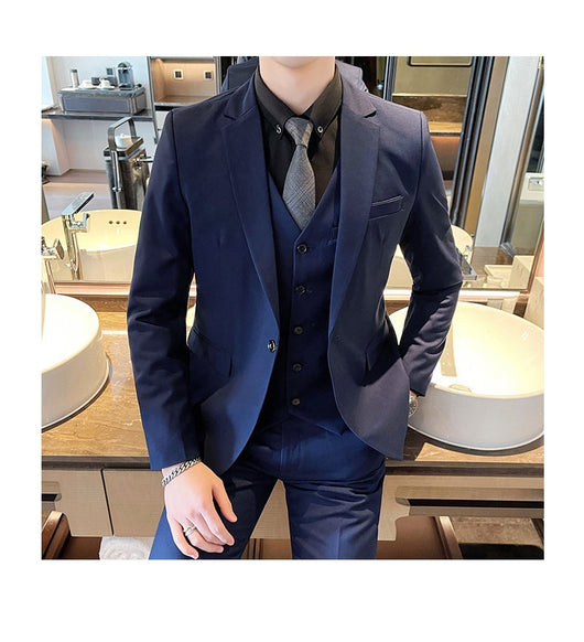 Traje Slim Fit Británico para Hombre - Conjunto Casual Elegante - Image 17
