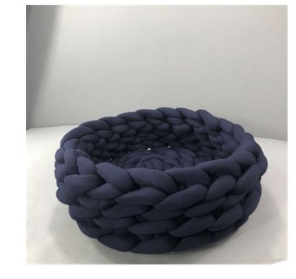 Cama Tejida para Gatos y Perros Lavable a Máquina - Algodón Premium - Image 8