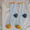 Medias Caladas Transpirables con Diseño Patchwork